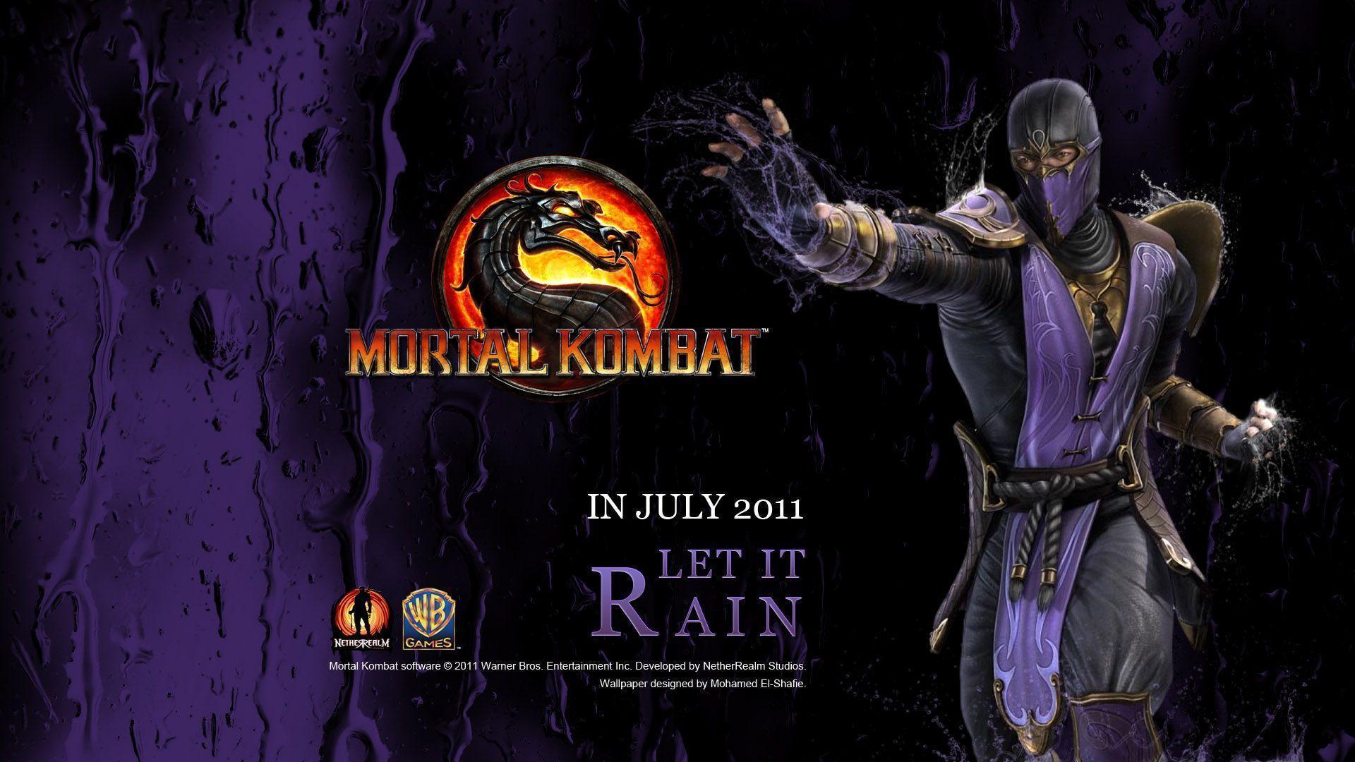 Mortal Kombat Rain Wallpaper