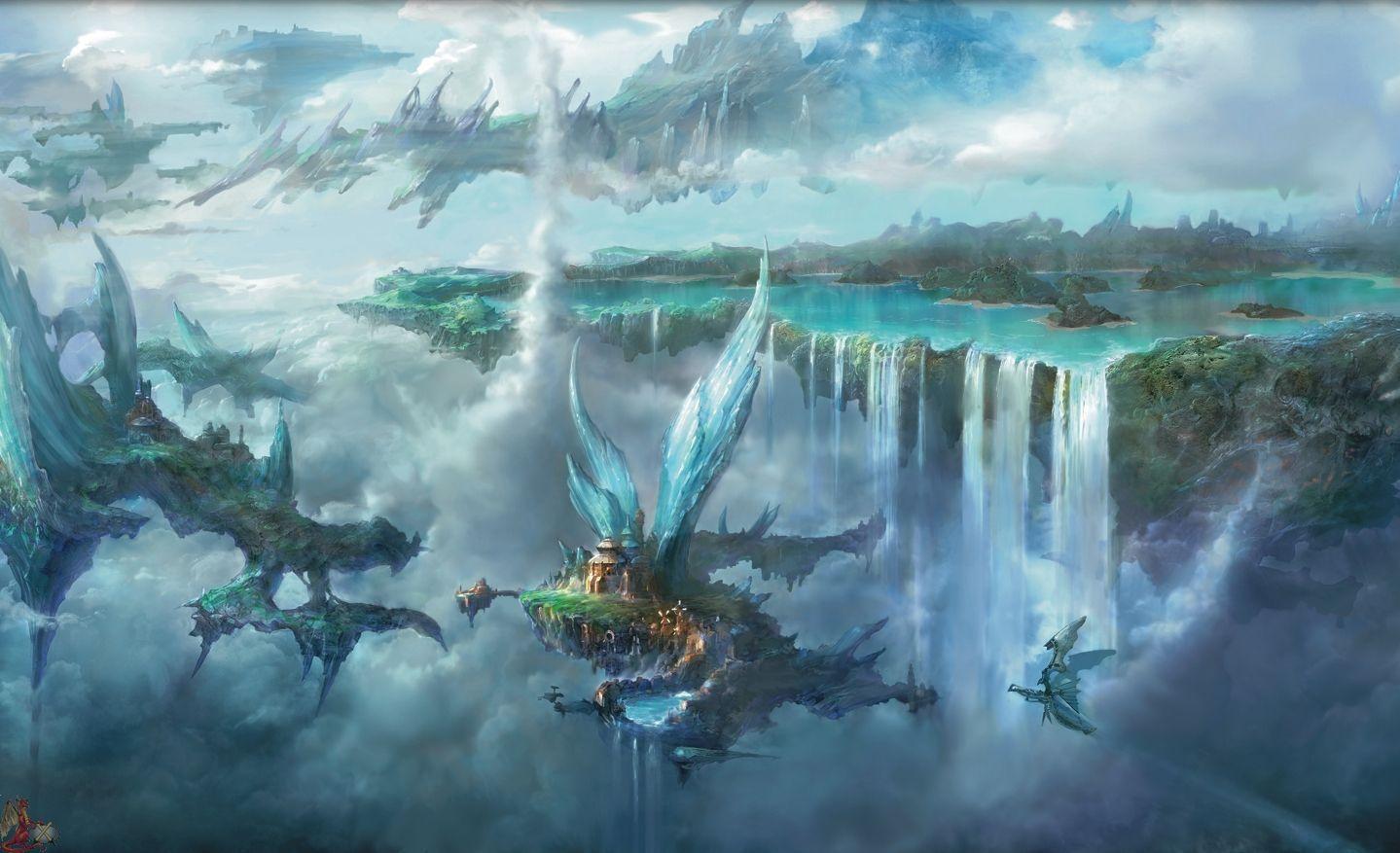 Wallpaper For > Final Fantasy Landscape Wallpaper HD