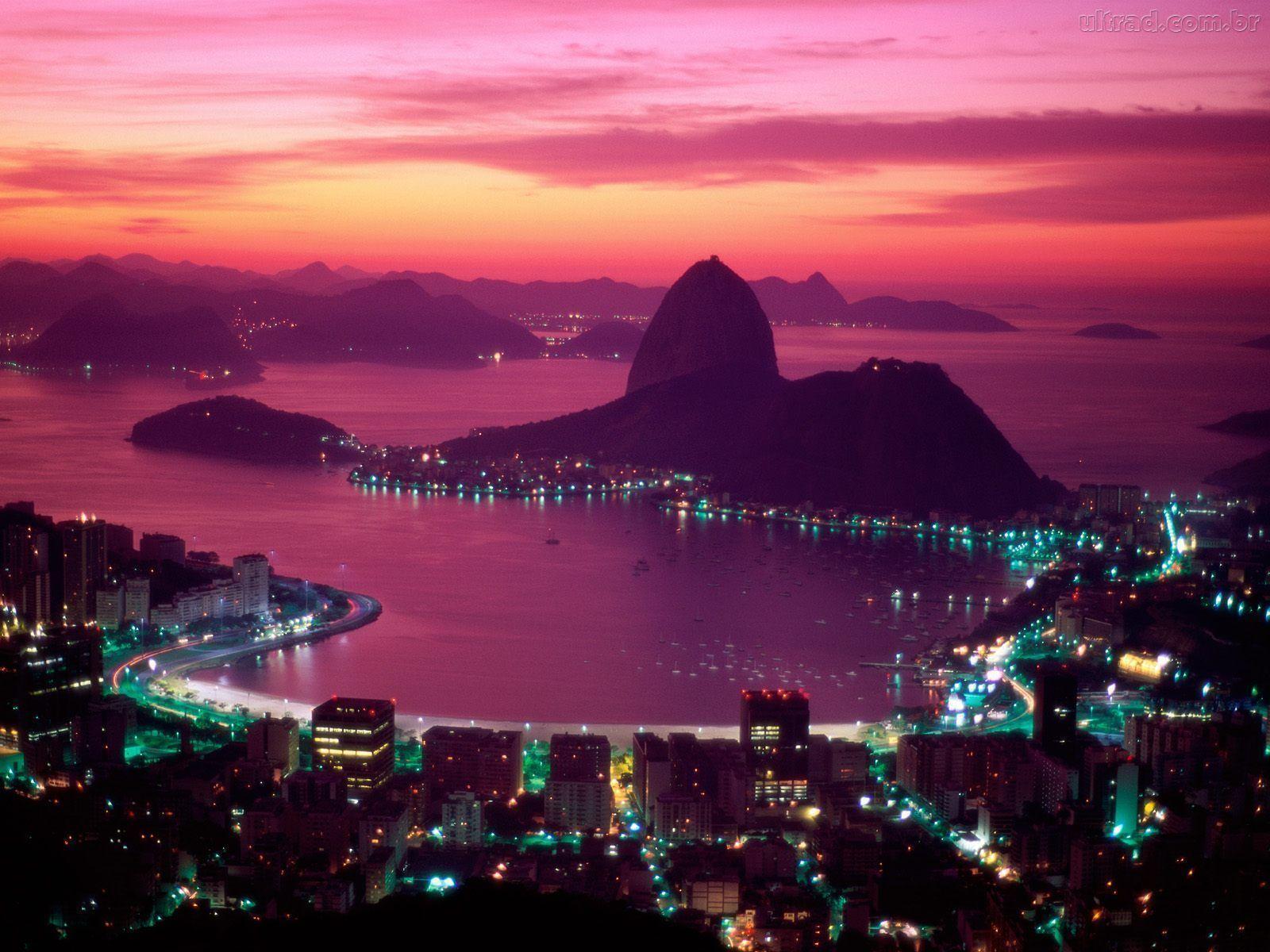 Rio De Janeiro Night wallpaper