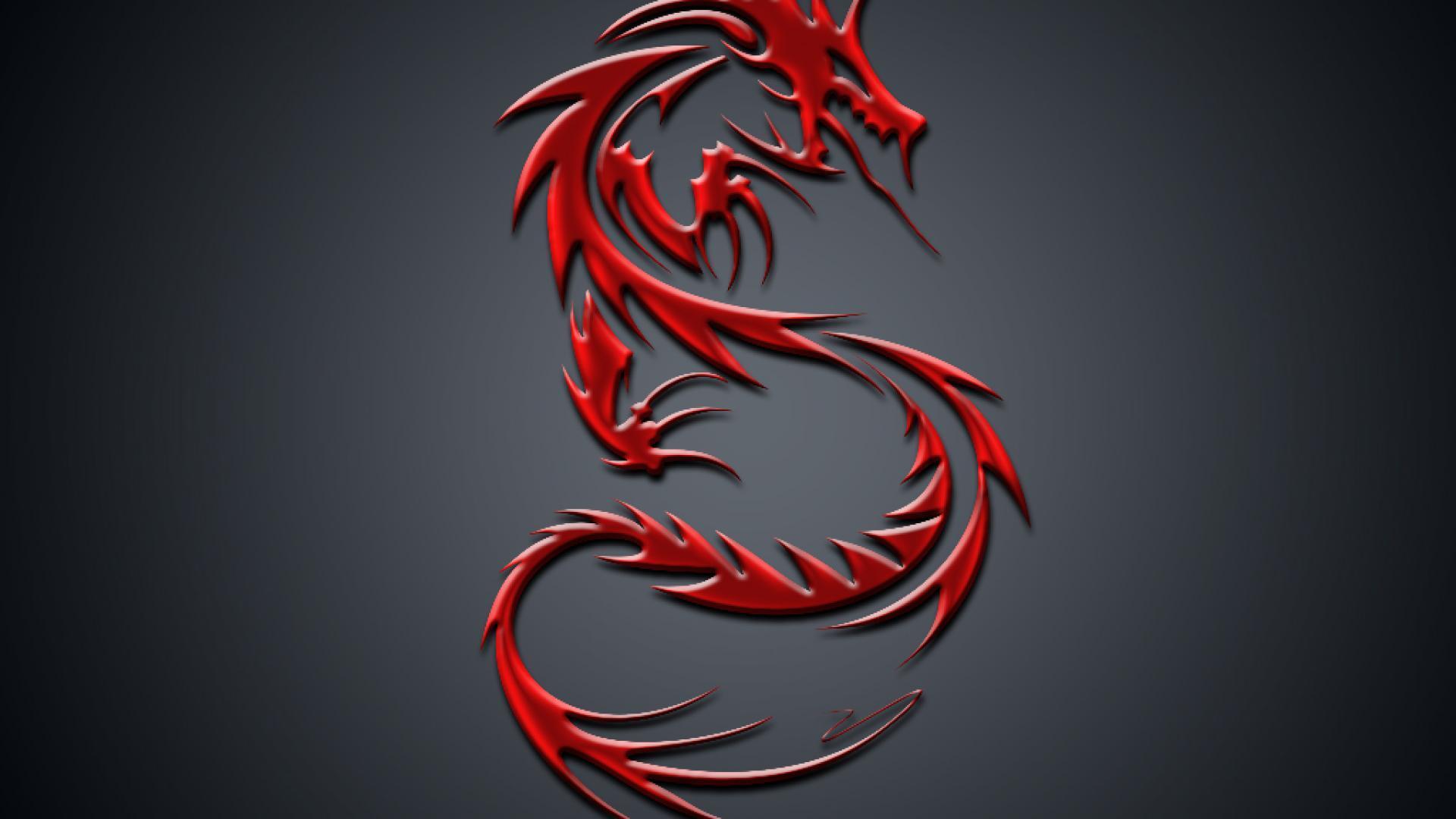 Wallpaper For > Red Dragon Wallpaper