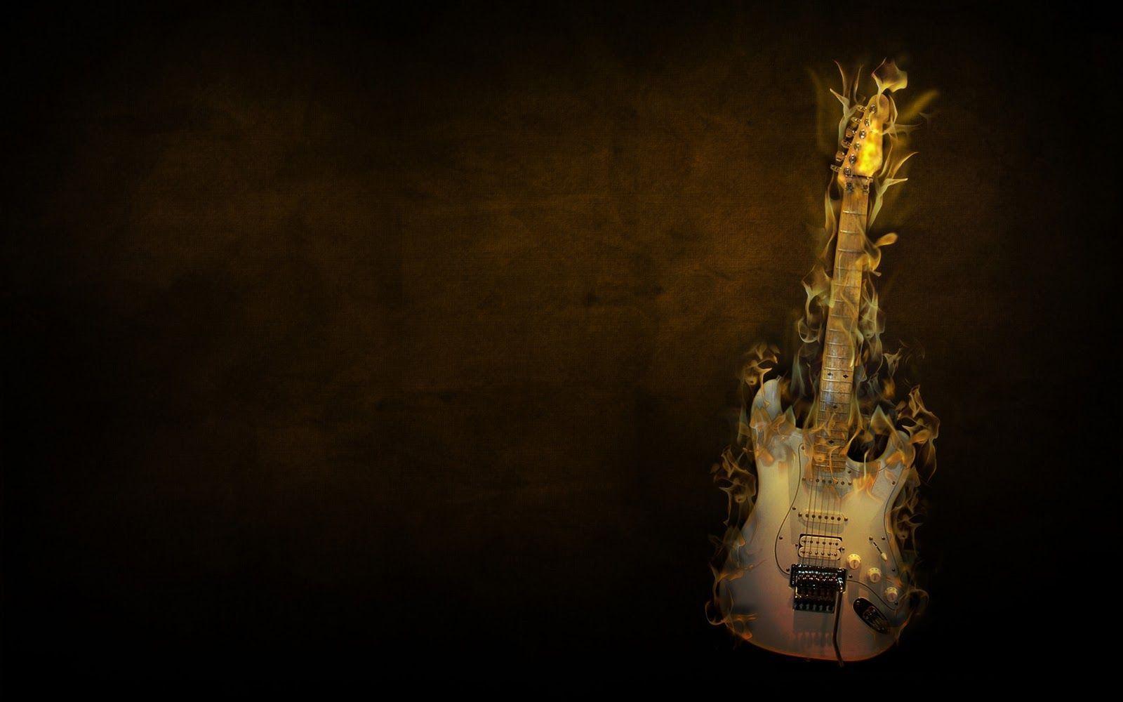 Wallpaper For > Desktop Background Guitar
