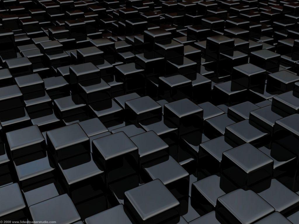 Cube Room, 3D, Abstract, Cube, Red, Room, Whit HD Wallpaper