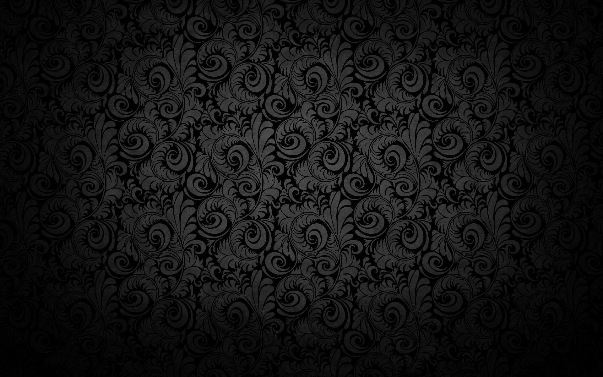 Cool Black Background Design Wallpaper