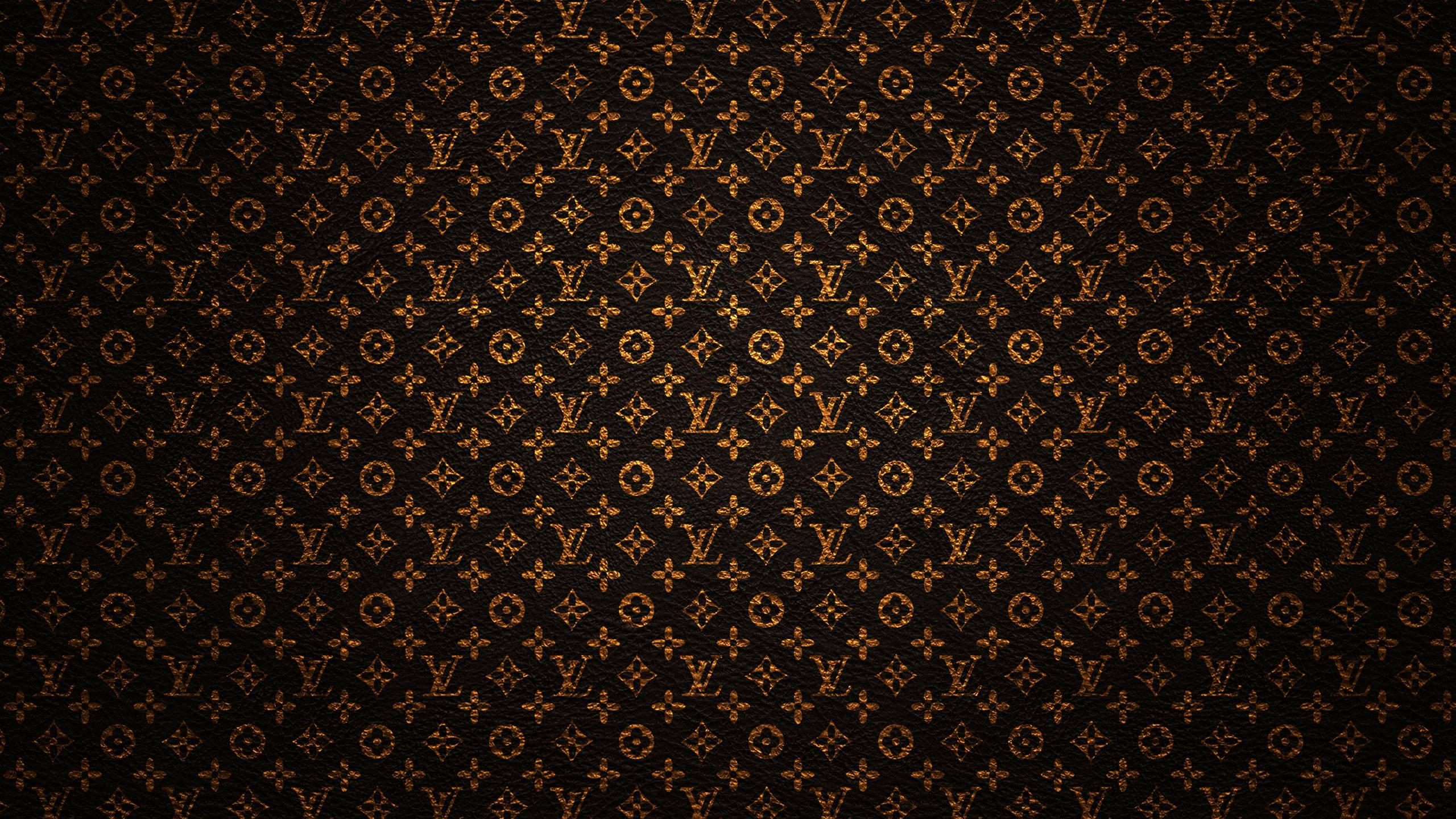 louis vuitton wallpaper, gold, brand, LV
