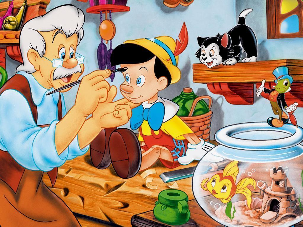 Pinocchio Pinocchio Desktop Cartoon Wallpaper