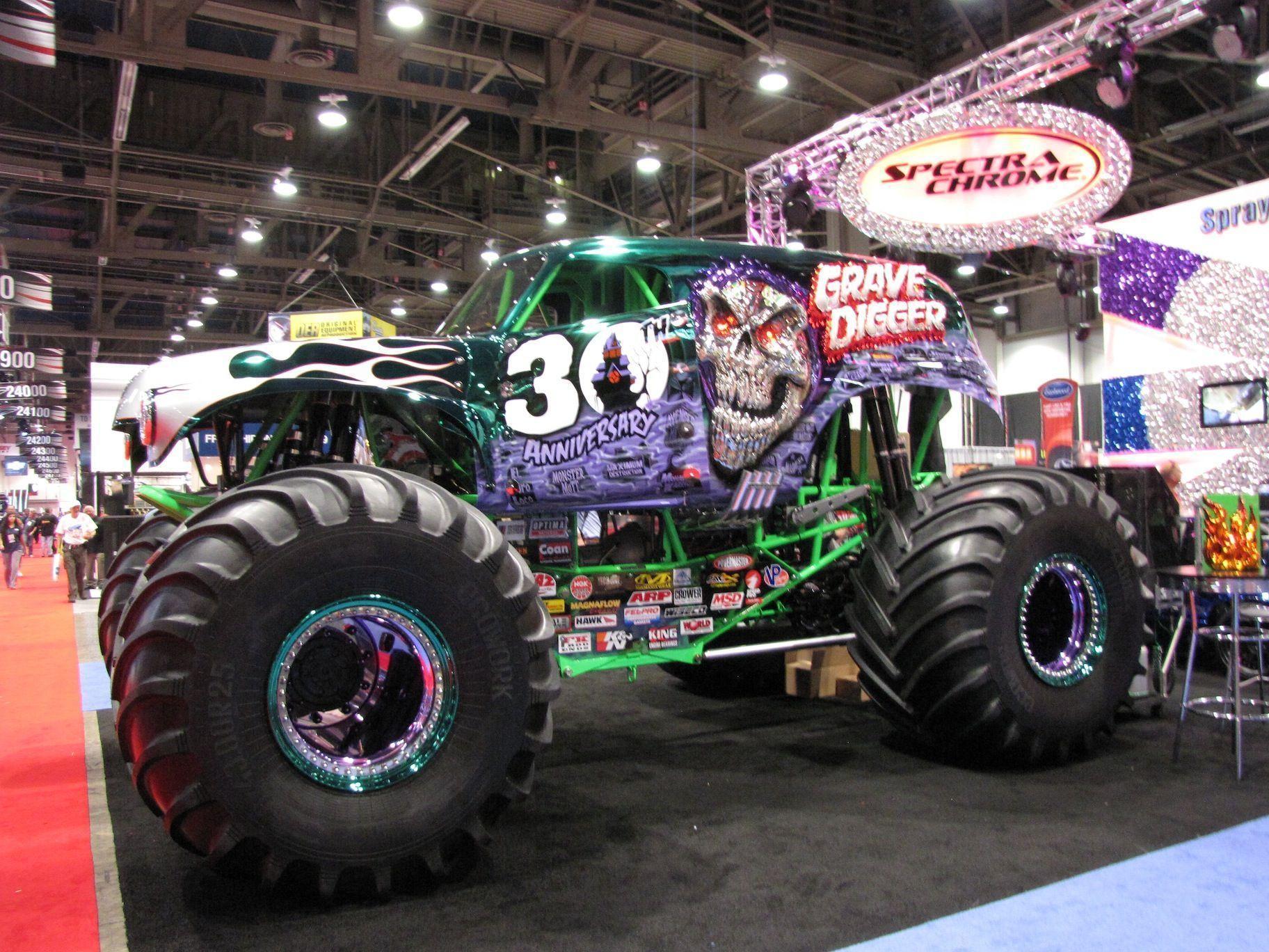 GRAVE DIGGER Monster Truck 4x4 Race Racing Monster Truck H