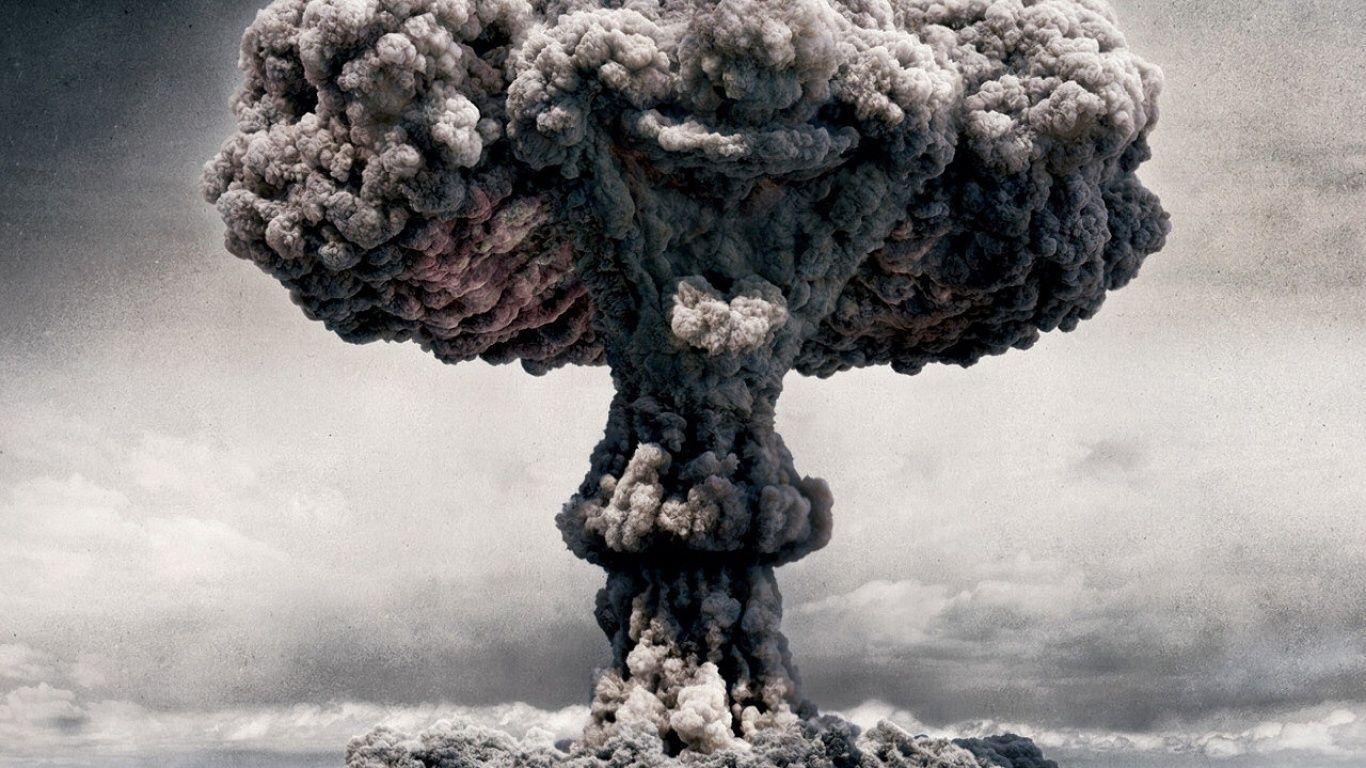 A nuclear mushroom / radioactive cloud wallpaper and image