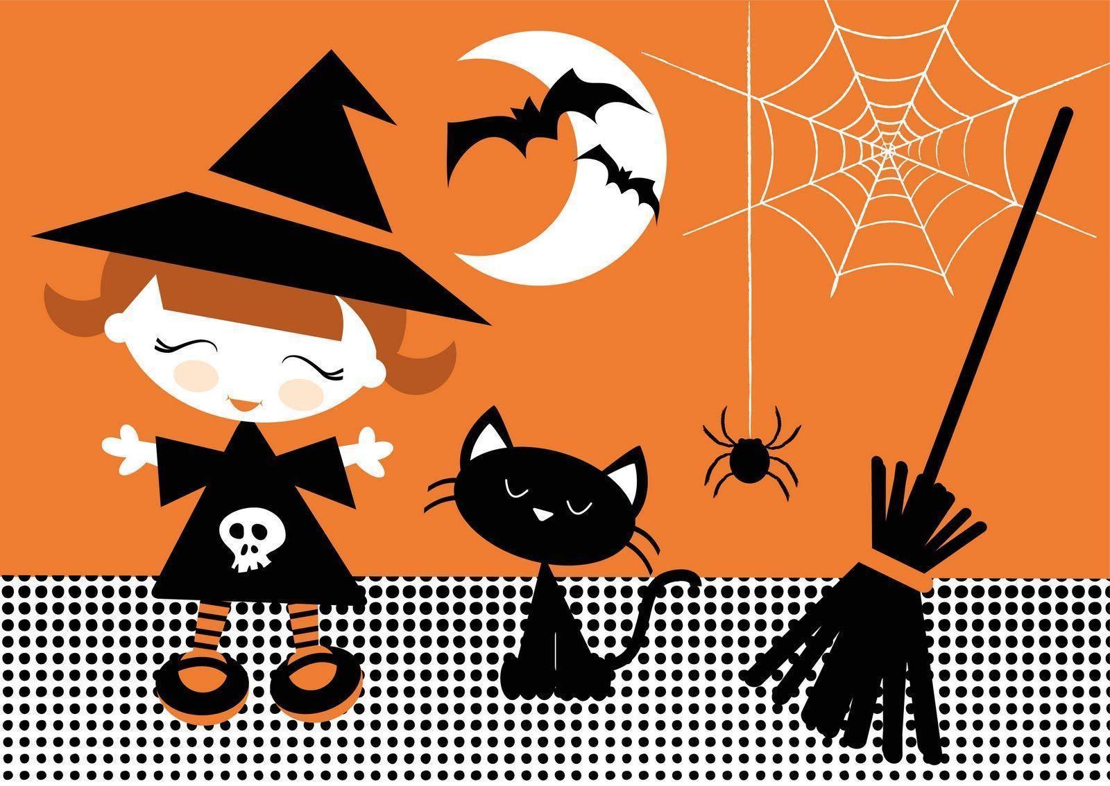 Cute Halloween Background Wallpaper (5956) ilikewalls