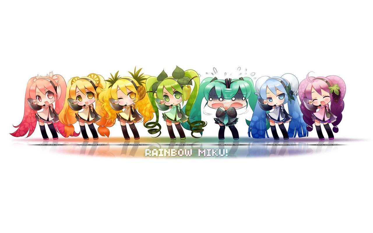 image For > Chibi Wallpaper Vocaloid