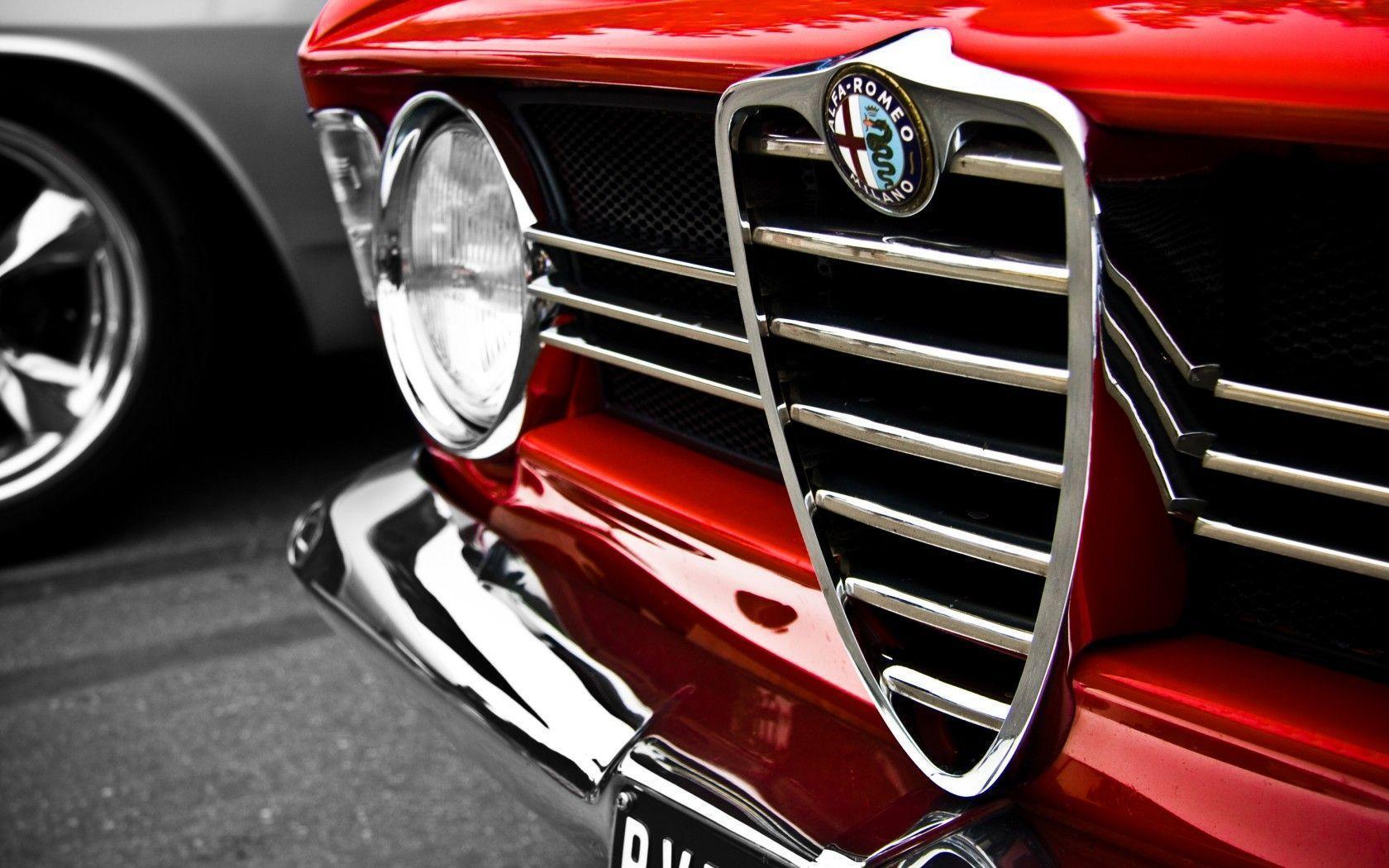 Alfa Romeo Logo Classic Car Wallpaper Download Wallpaper