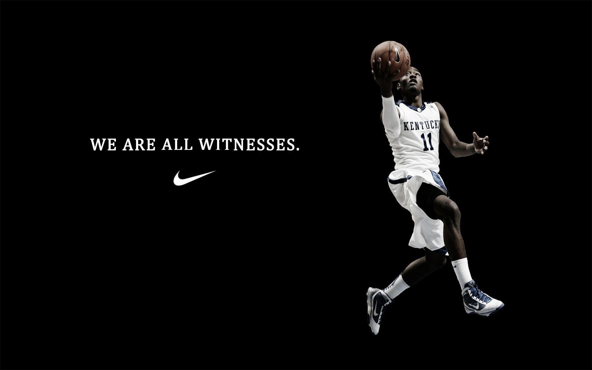 Nike Desktop Wallpaper, Basketball Guy Form Inscription Nike All