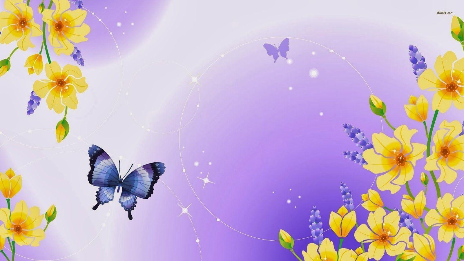 Cute Butterfly Image Wallpaper