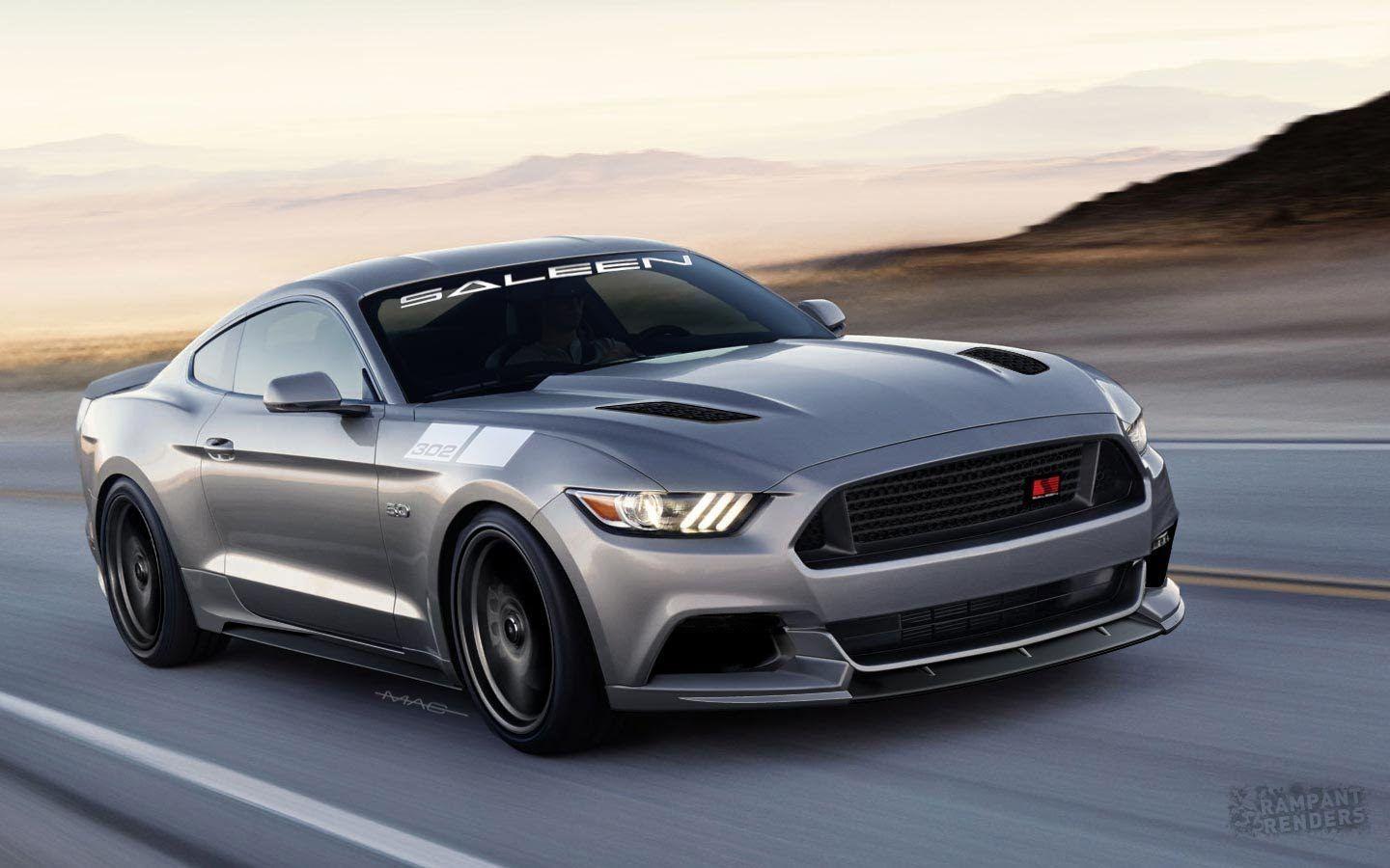 The 2015 Ford Mustang GT in Wimbledon White