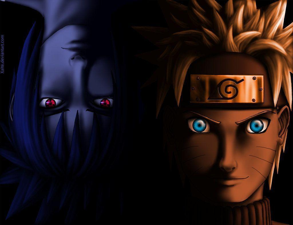 Sasuke and Naruto Shippuuden Photo