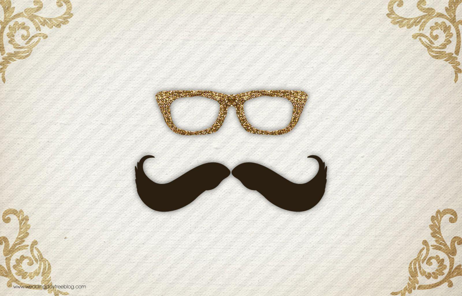 Wallpaper For > Cute Mustache Wallpaper Tumblr