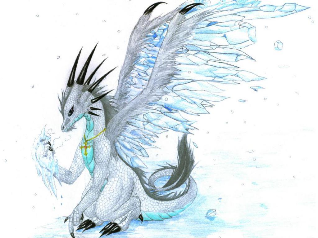 baby ice dragon coloring pages - photo #34