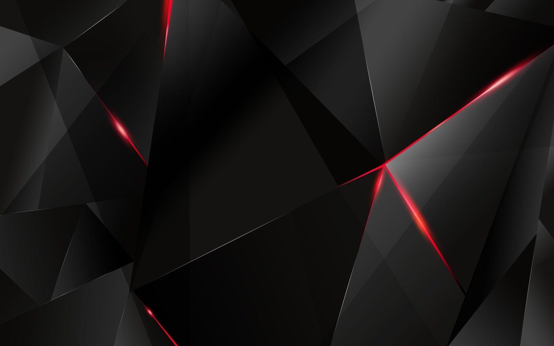 Black and Red Abstract Desktop HD Wallpaper
