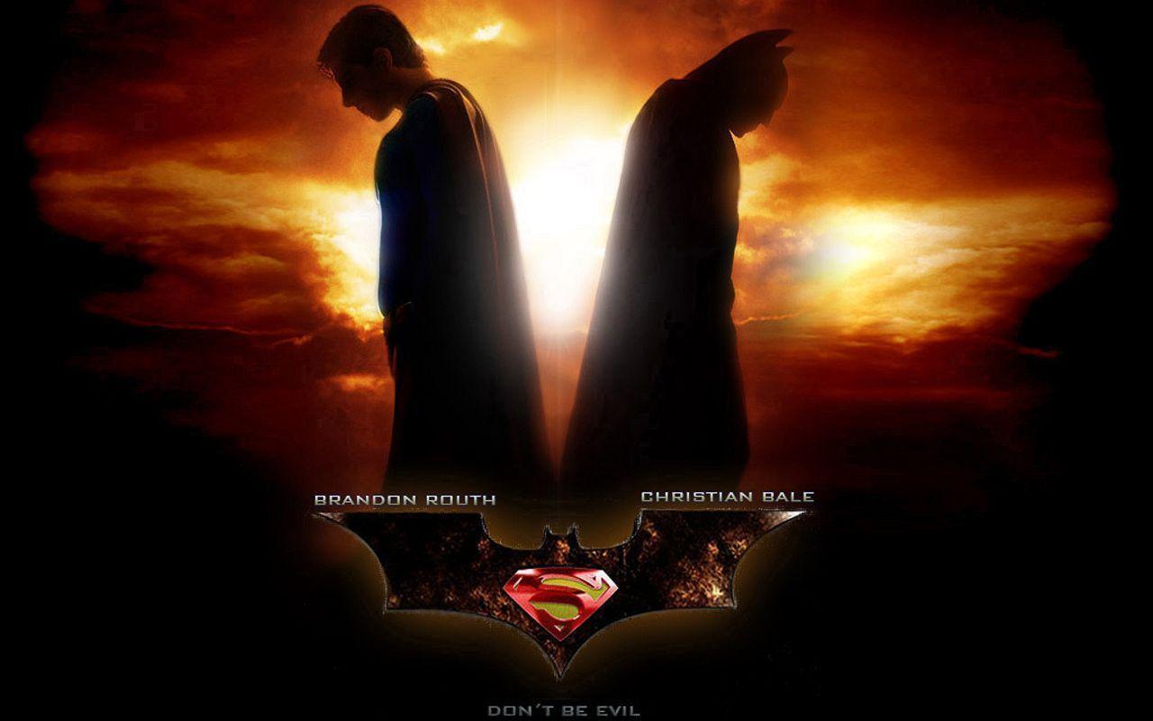 Movie Wallpaper: Download Superman Movie Batman Cartoon Wallpaper