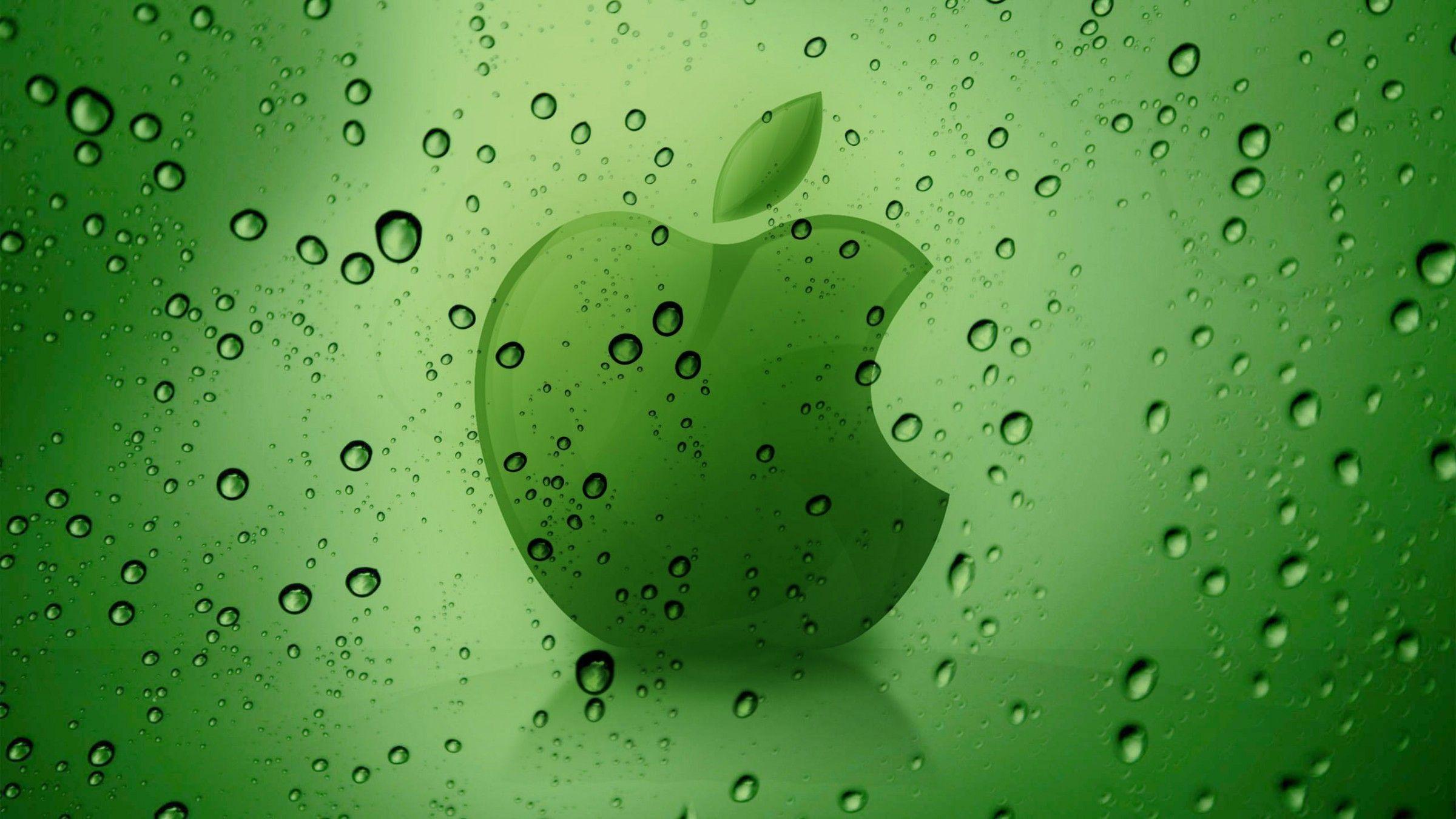 Apple Fresh, Dew Apple, Water, Droplets, Wallpaper HD Computer