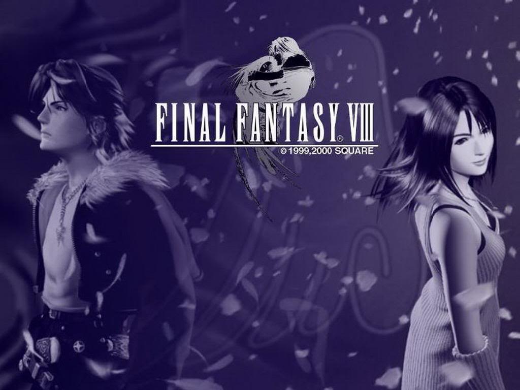 All Final Fantasy Info: Final Fantasy VIII Squall and Rinoa Wallpaper