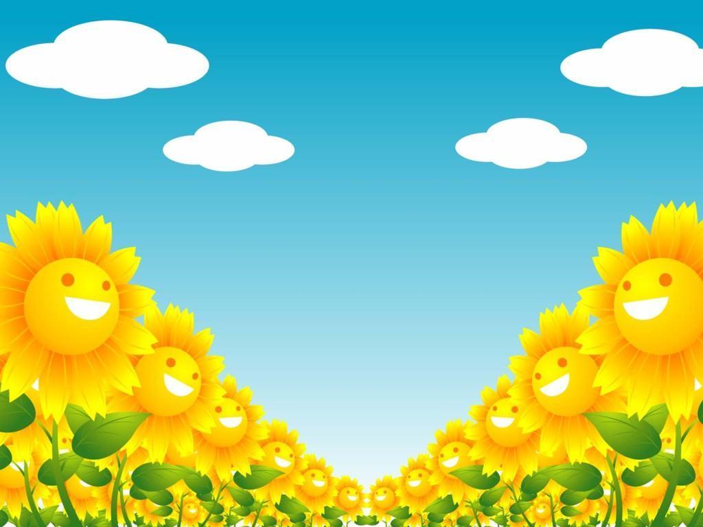 sun Flower Background