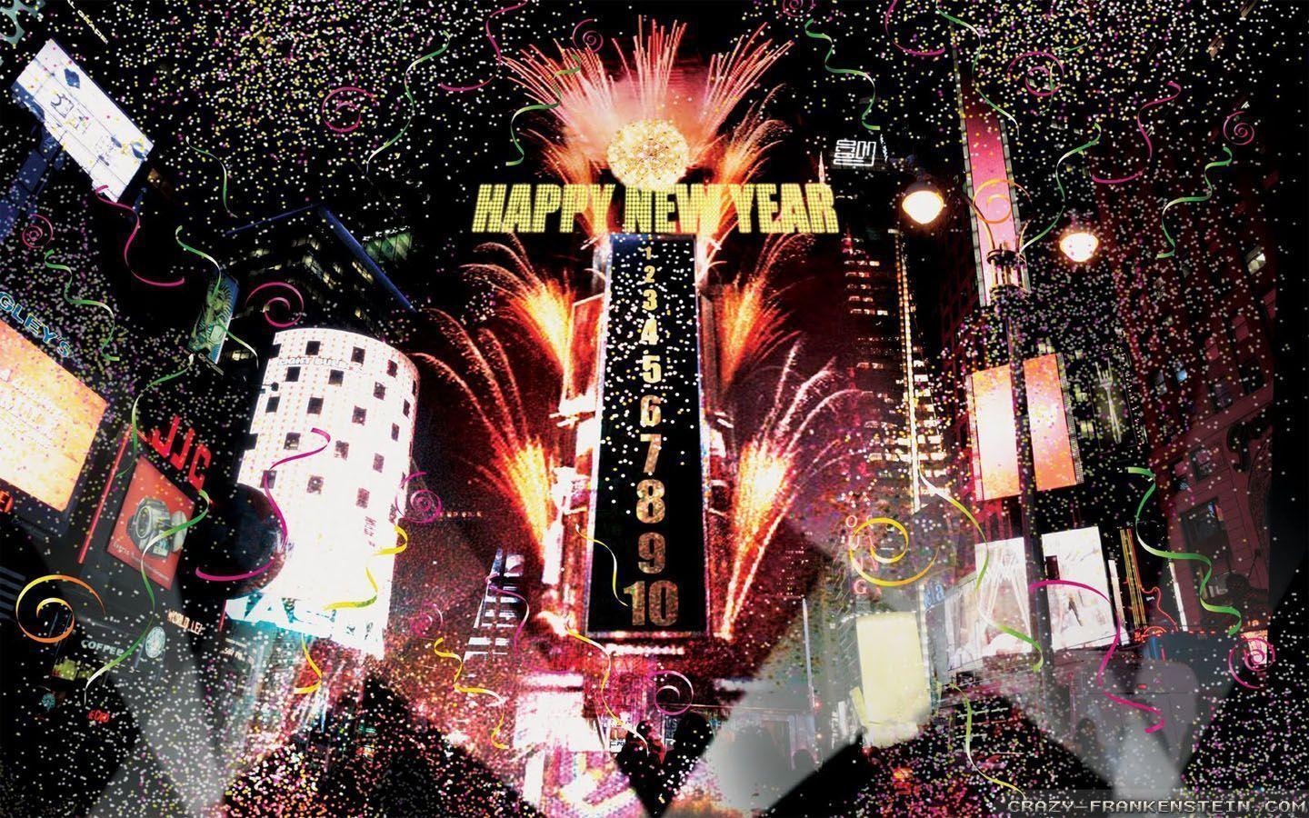 New Year Eve Wallpaper Crazy Frankenstein 1440x900PX New Years