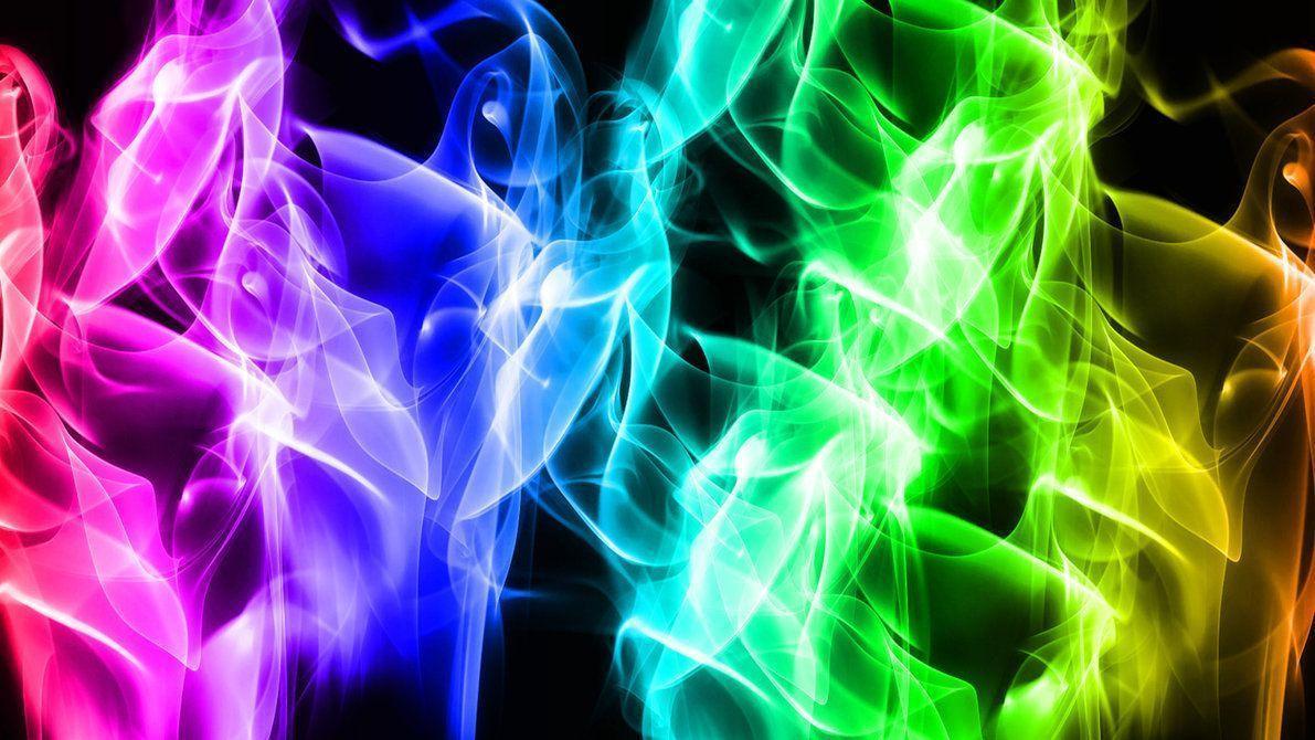 Tumblr Colorful Smoke