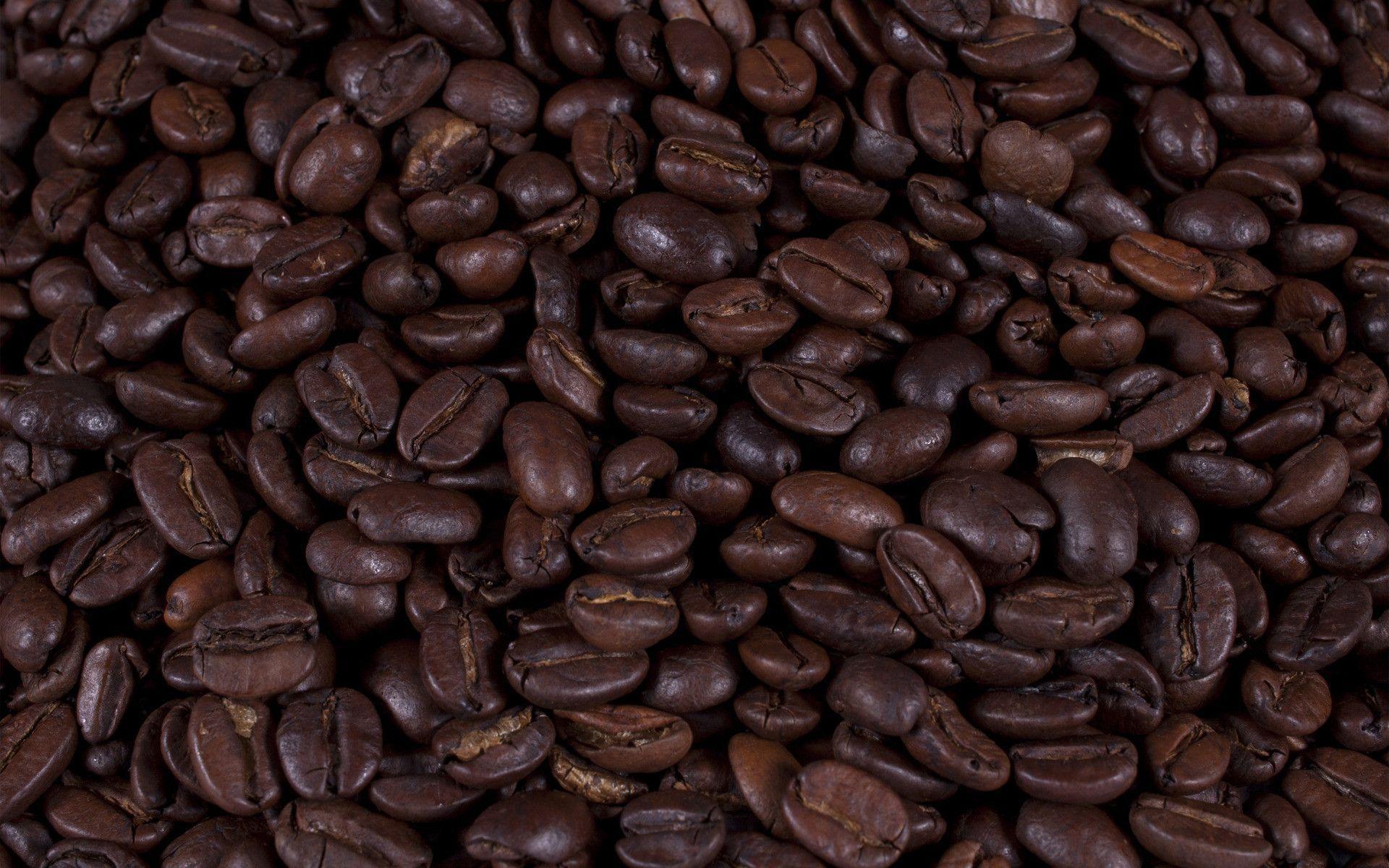 Coffee beans background - #