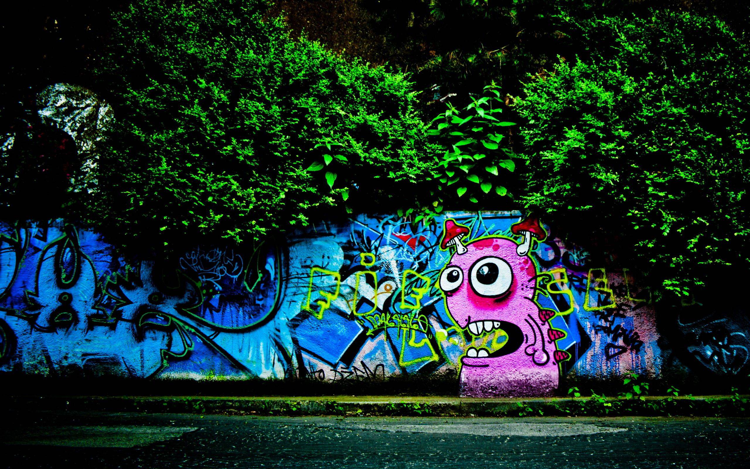 Download Awesome Grafitty Wall Crazy Free Computer Wallpaper