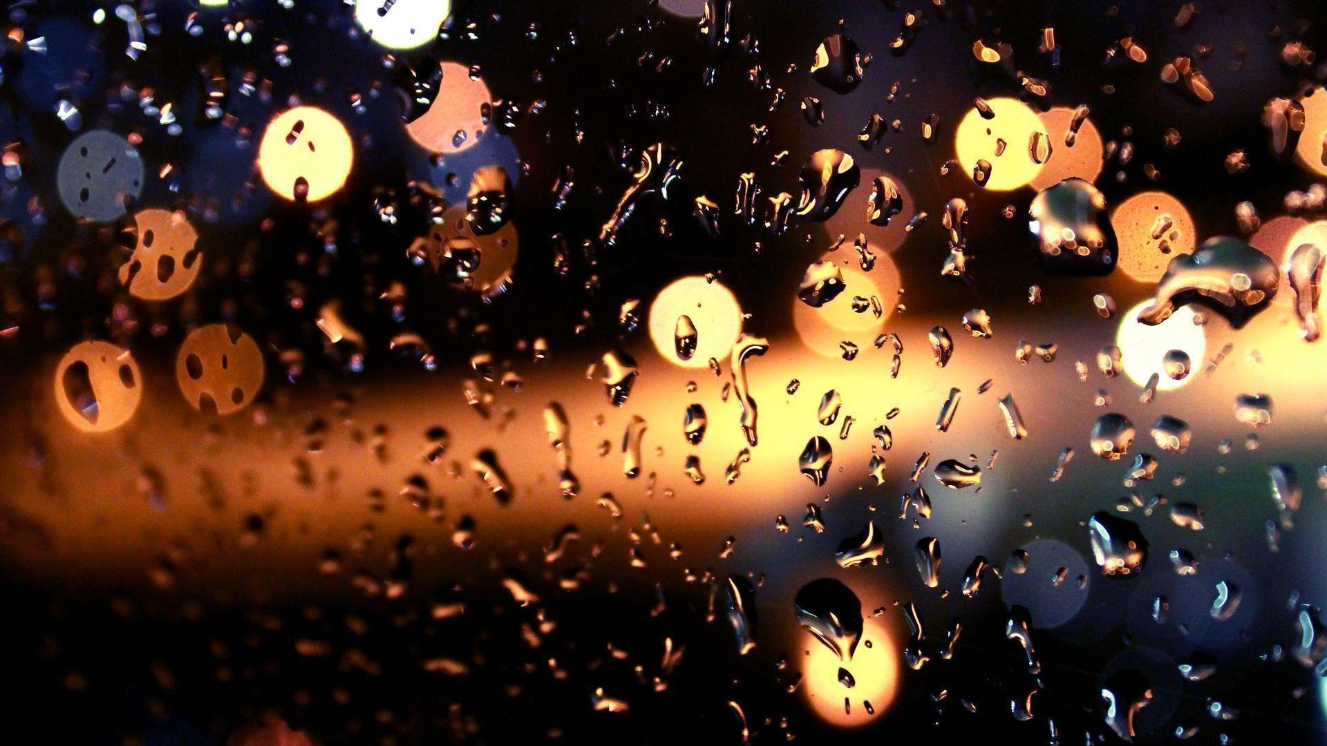 Pix For > Rain Window Wallpaper