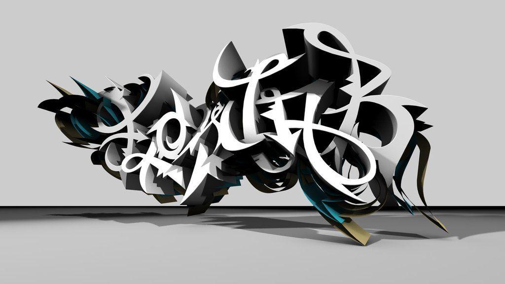 Impressive 3D Graffiti Artworks. Abduzeedo Design Inspiration