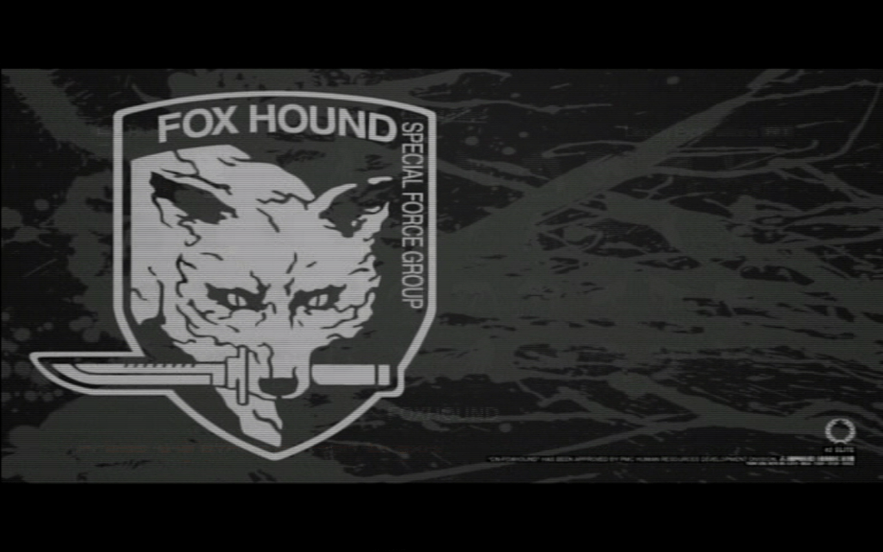 Pix For > Metal Gear Solid Foxhound Wallpaper