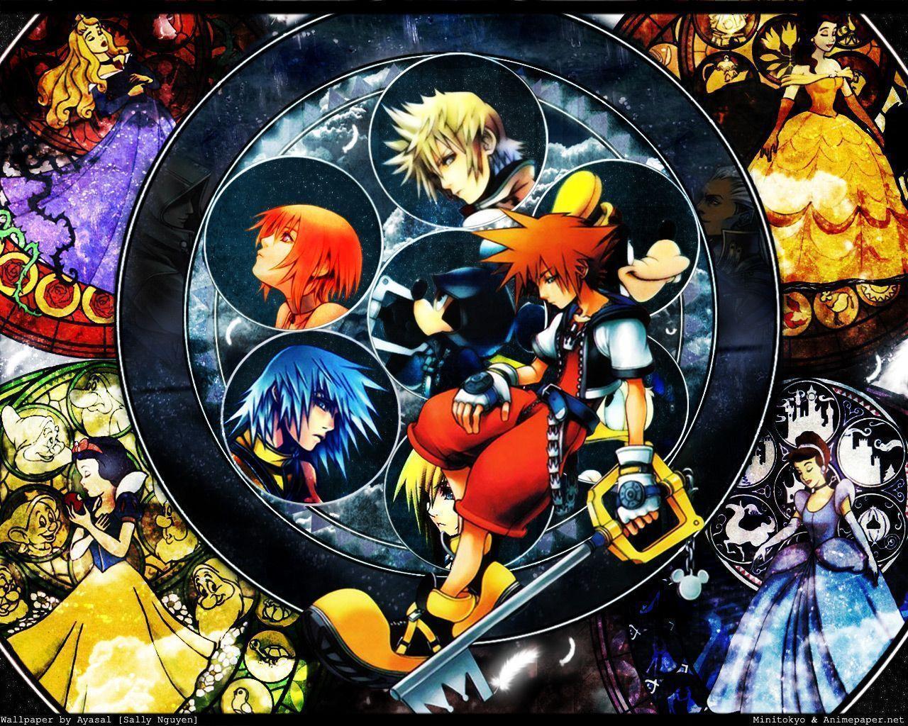 Kingdom Hearts II, Wallpaper Anime Image Board