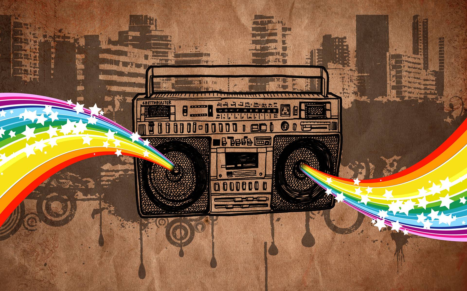 Boombox Wallpaper - Animated Gifs Stereos Radio Boombox Stereo