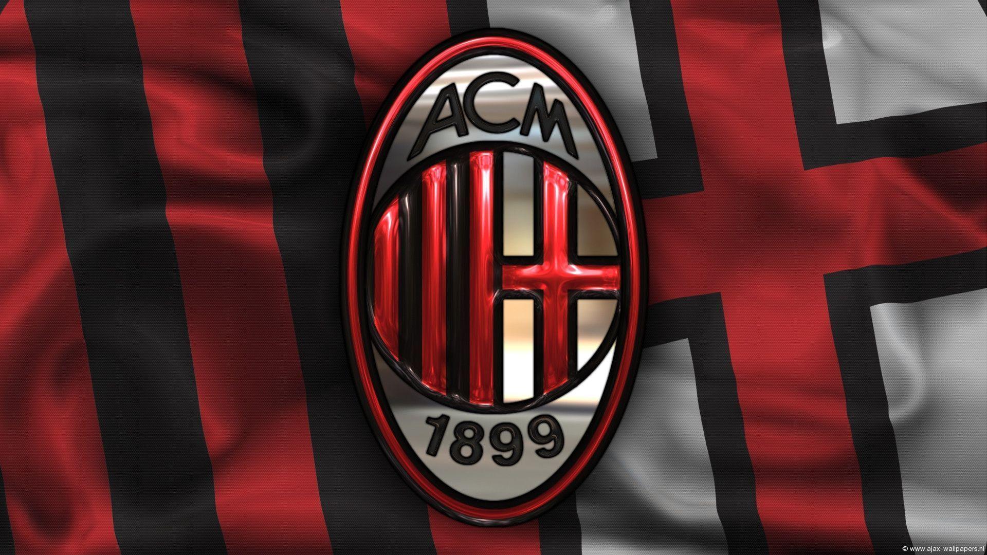 3D Ac Milan Logo Sports Wallpaper