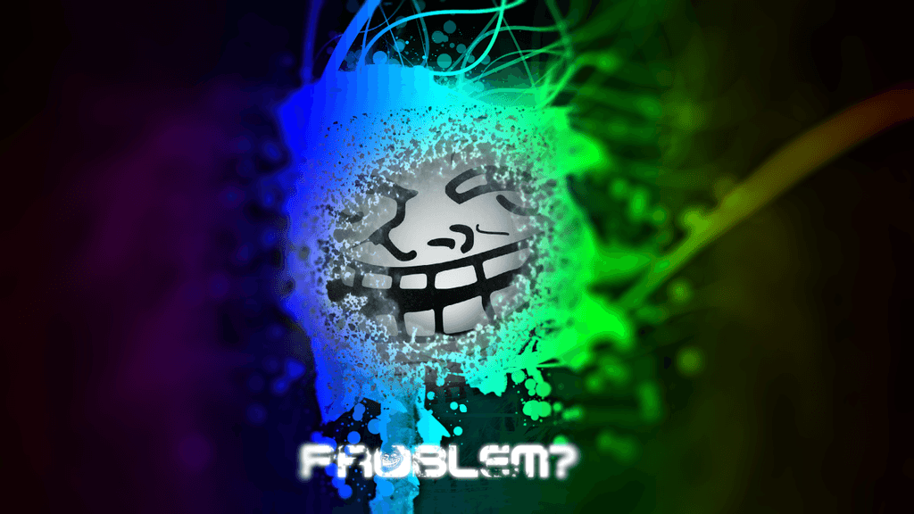 Troll Face Background