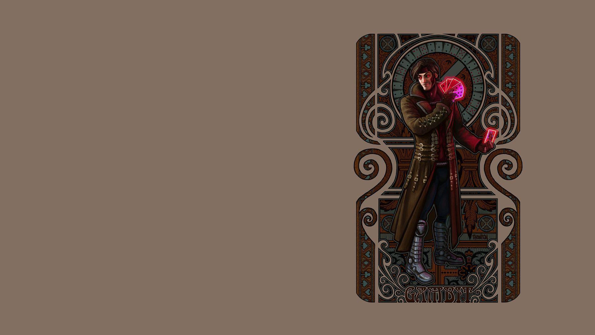 Pin Gambit X Men Background Wallpaper Desktop
