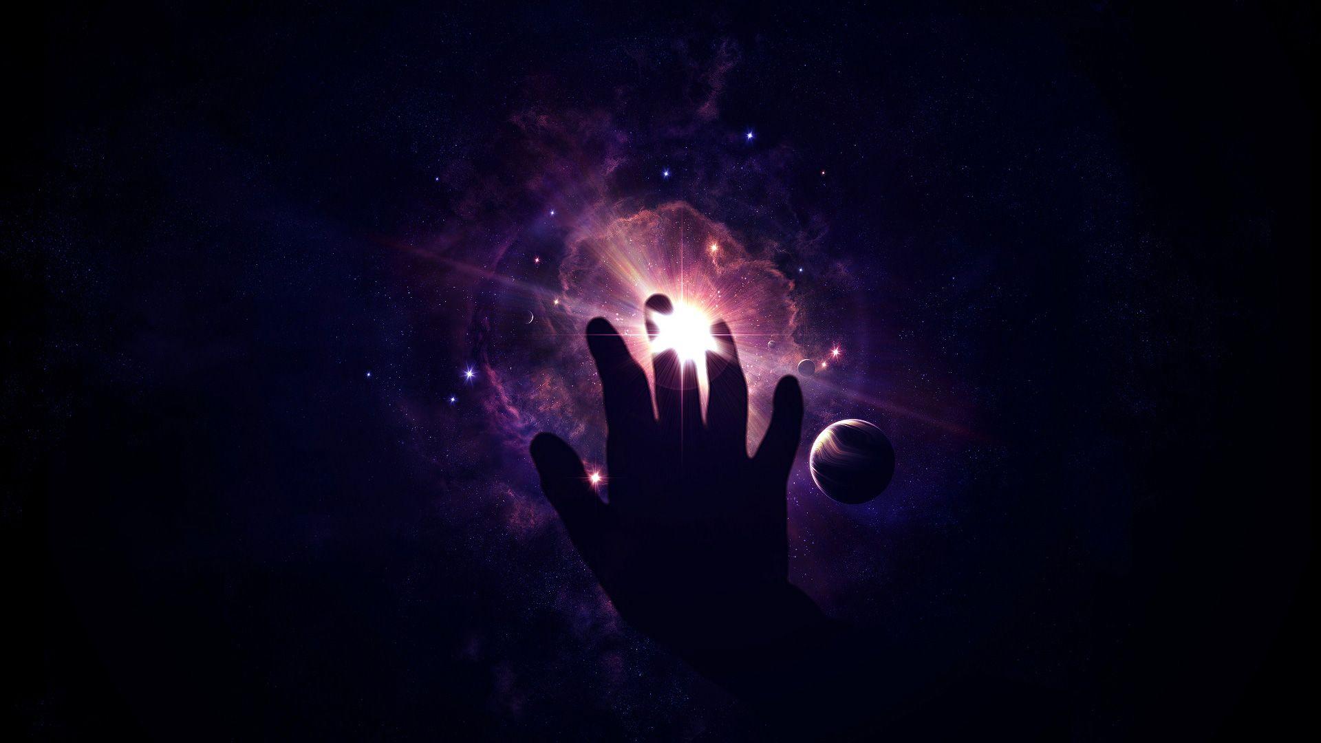 Can you touch the galaxy Computer Wallpaper, Desktop Background