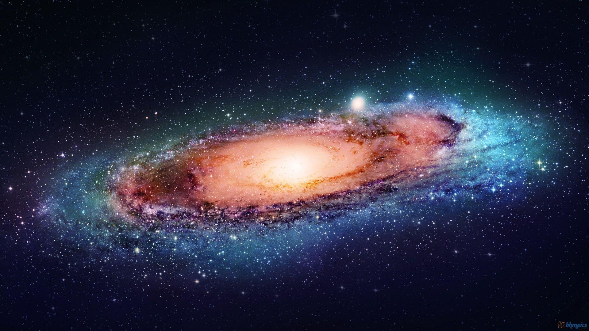 Andromeda Galaxy Space 1920x1080 HD Wide Wallpaper