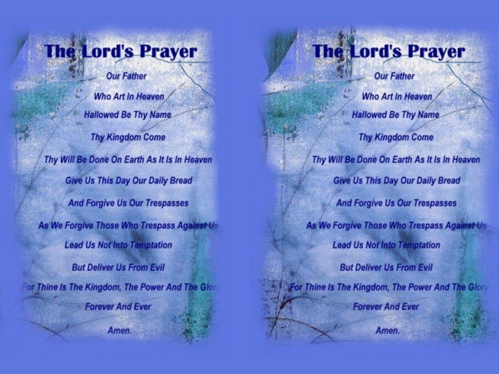 Lords Prayer Wallpaper 5646 Download Free HD Desktop Background
