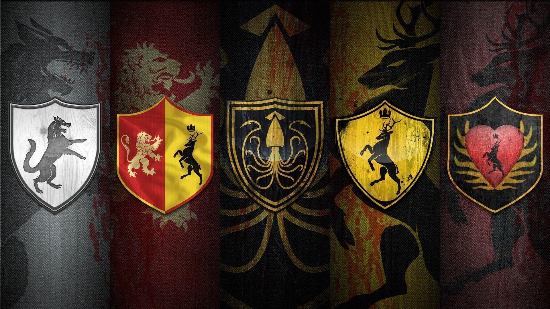 Great Houses Of Game Of Thrones HBO Series HD Wallpaper