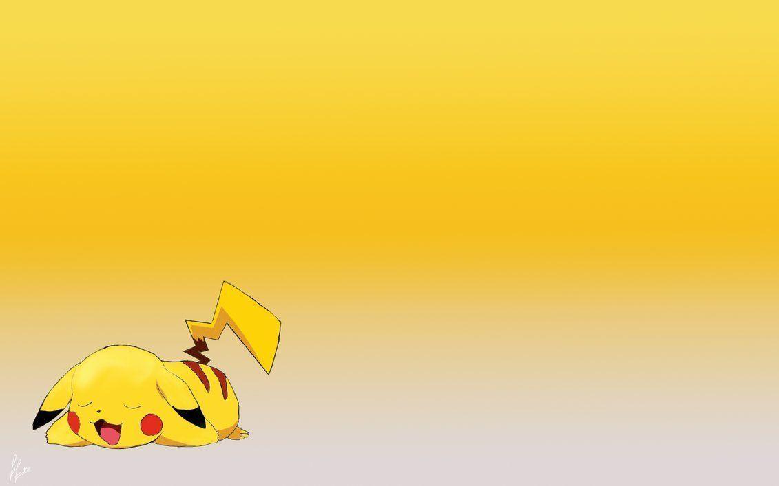 Sleeping Pikachu Wallpaper, wallpaper, Sleeping Pikachu Wallpaper