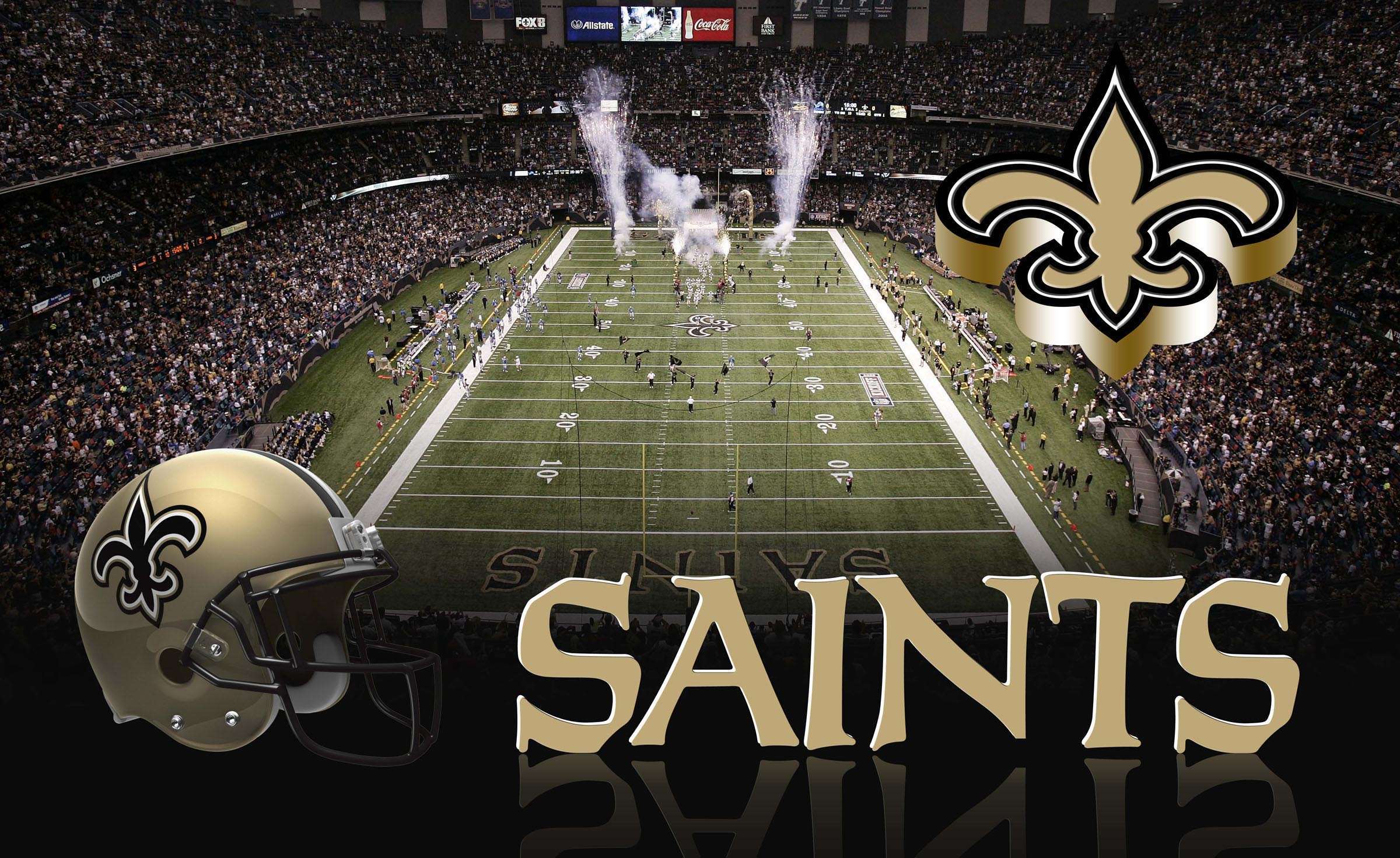 New Orleans Saints Stadium NFL Wallpaper HD