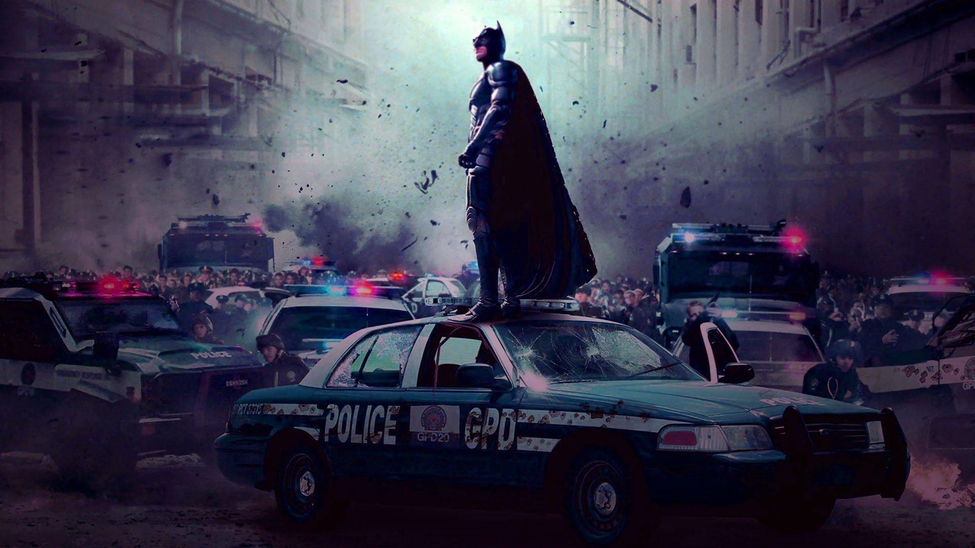 Batman Police Car in Movies