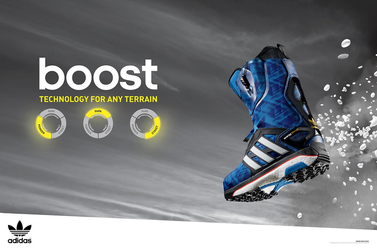 ADIDAS SNOWBOARDING INTRODUCES THE BOOST (TM): TECHNOLOGY FOR ANY