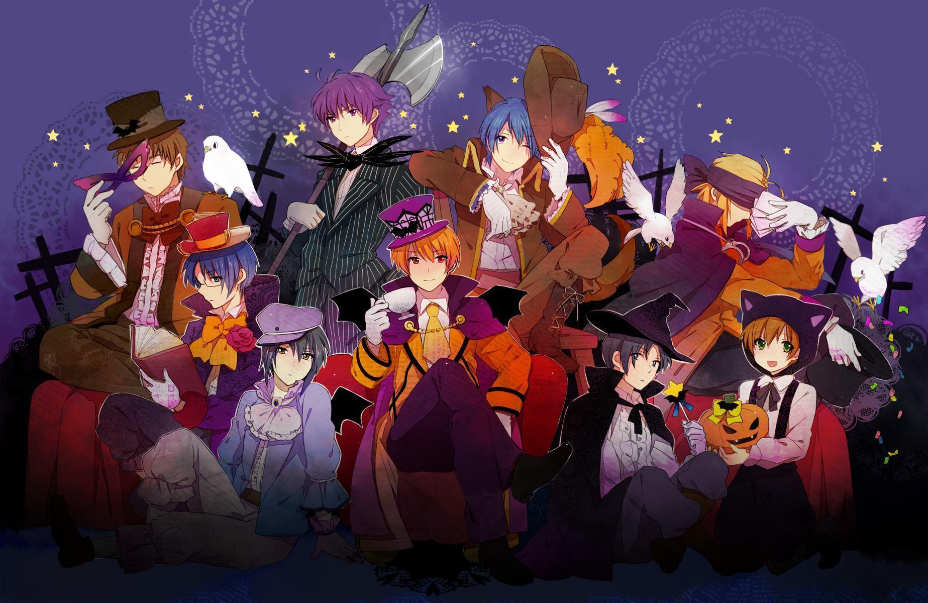 Anime Wallpaper Halloween HD Wallpaper & Background halloween