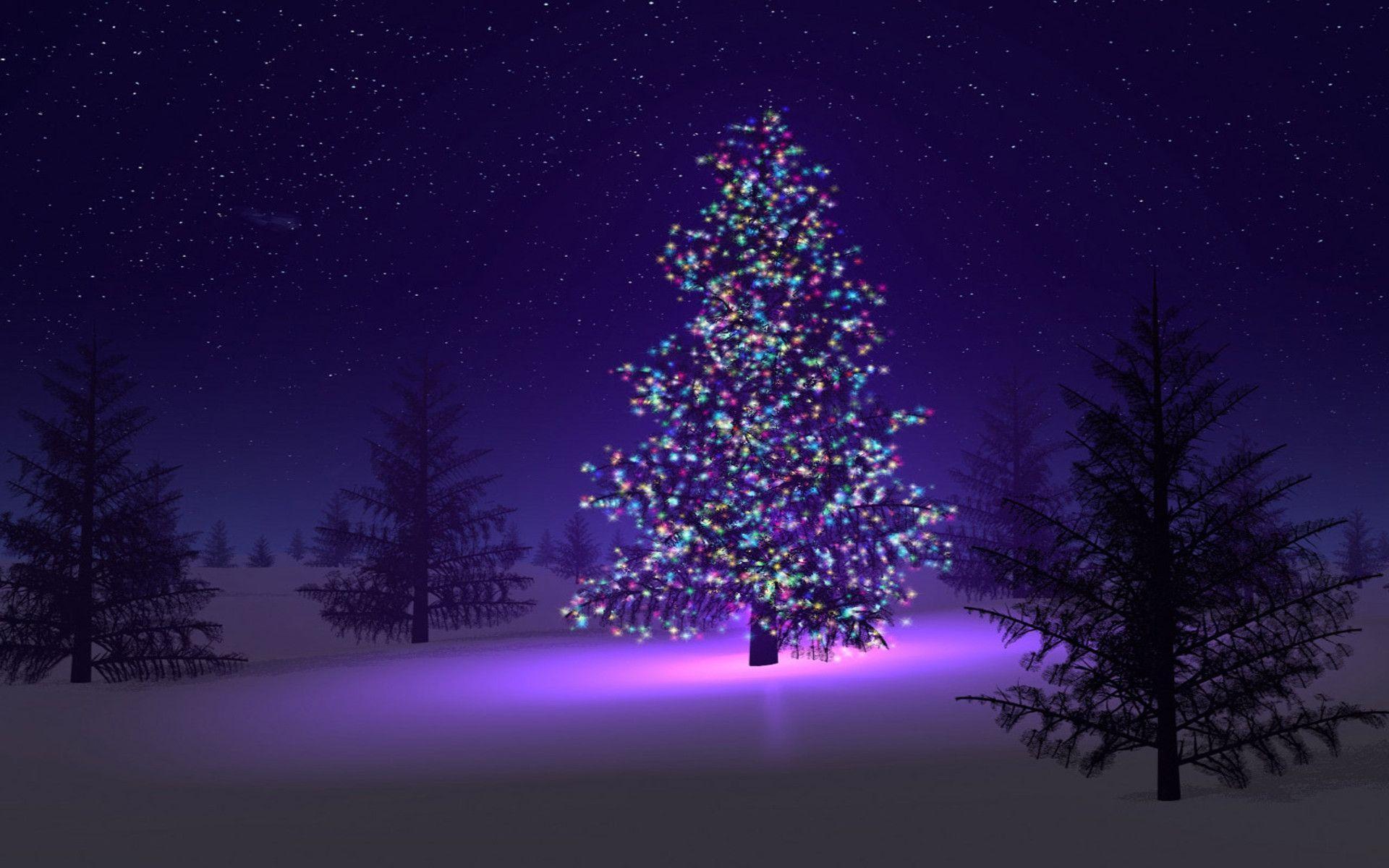 Christmas Tree free background