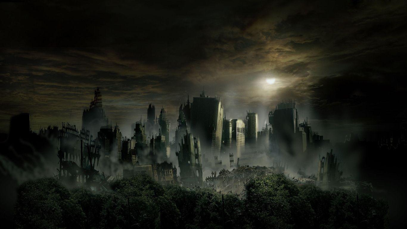 dark city night HD - Image And Wallpaper free to download