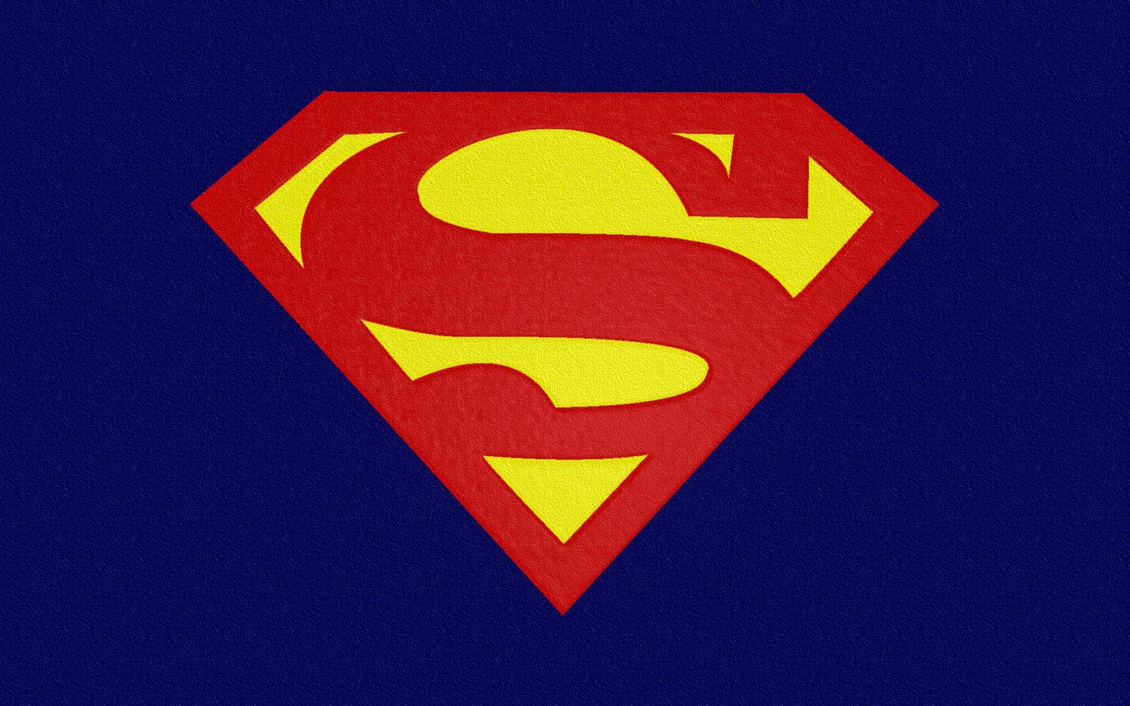 Superman Logo Background Wallpaper
