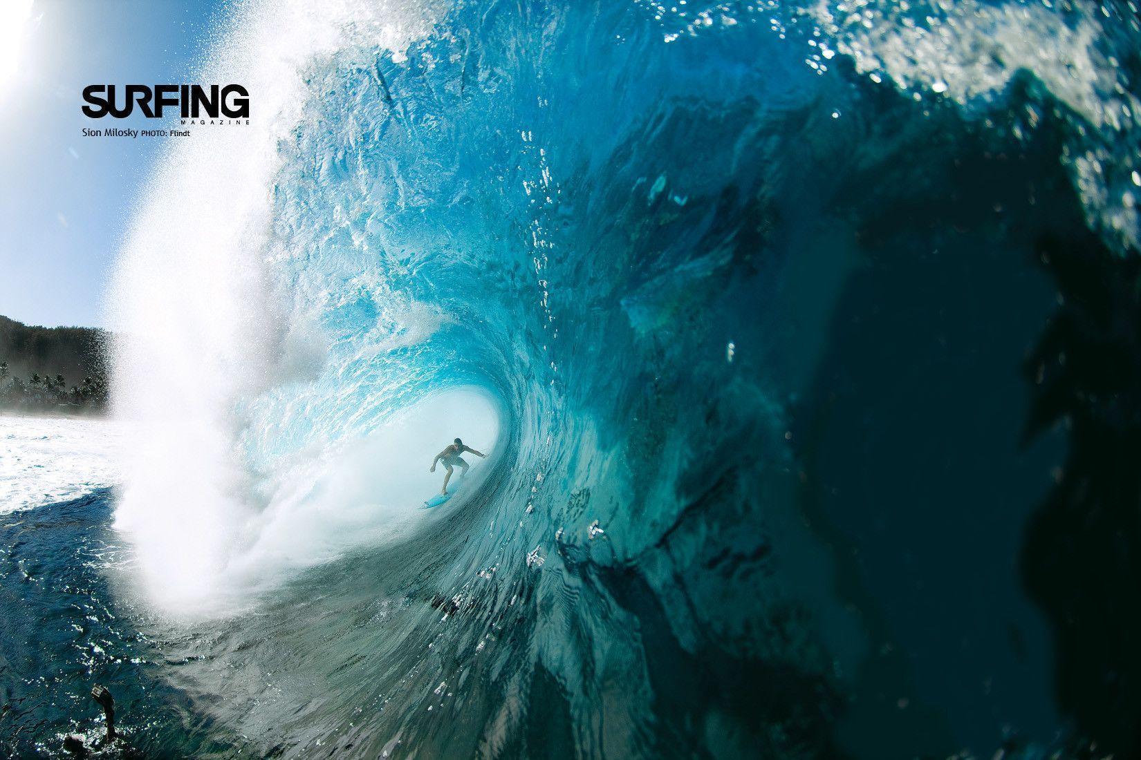 Surfing Wallpaper Sion Flindt